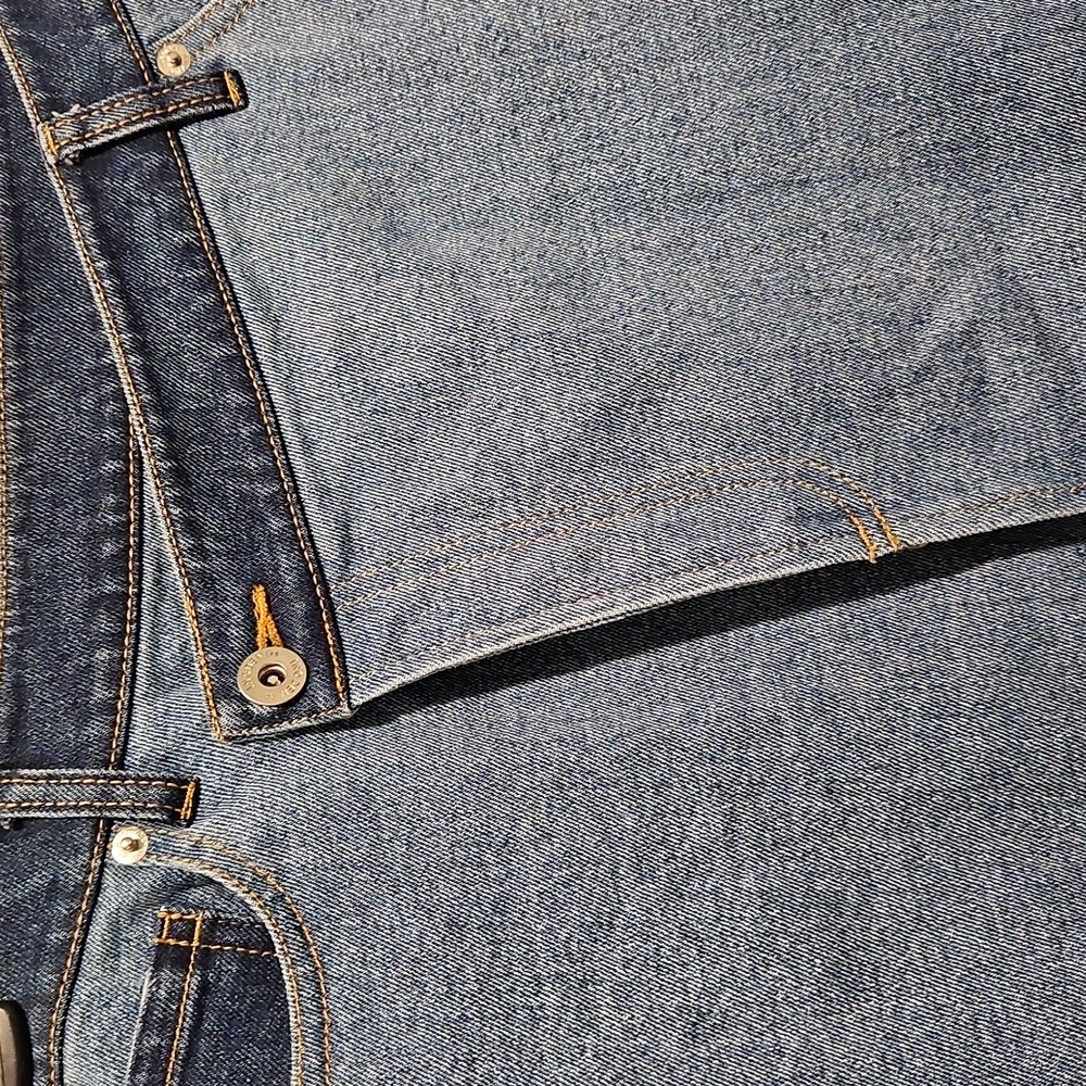 Assymetric Denim Skirt sz 6 - Picture 5 of 8
